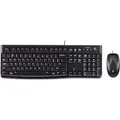 Produktbild: Logitech Desktop Set MK120 kabelgebunden schwarz - Schwarz
