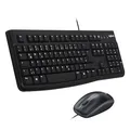 Produktbild: Logitech MK120 Kabelgebundene Maus-Tastaturkombination 920-002540