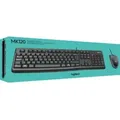 Produktbild: Logitech Tastatur/Maus Set USB,1000dpi MK120 sw