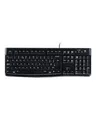 Produktbild: Logitech Desktop MK120 Tastatur und Maus Set Spritzwassergeschützt Kippfüße USB Schwarz (920-002540)