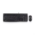Produktbild: Logitech MK120 Maus Tastatur Set schwarz deutsch Desktop-Set # 920-002540