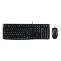 Produktbild: Logitech MK120 USB Desktop-Set schwarz, Tastatur Maus Set, QWERTZ