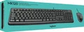 Produktbild: Logitech MK120 Set Tastatur Maus USB kabelgebunden QWERTZ schwarz