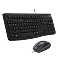 Produktbild: Logitech MK120 Kabelgebundene Maus-Tastaturkombination