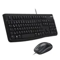 Produktbild: Logitech MK120 Kabelgebundene Maus-Tastaturkombination