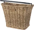 Produktbild: Fahrradkorb für vorne Basil Bremen Rattan Look KF 27 x 35 x 29 cm - Seagrass