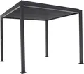 Produktbild: Mirador Pergola 88 Basic 3x3 OV ZT200 Mirador Basic Pavillon 3 x 3 m Wasserdicht - Pergola mit Lamellendach - Aluminium/Stahl Terrassenüberdachung - Schwarz - 88MM