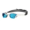 Produktbild: ARENA Cobra Ultra Swipe Unisex-Wettkampfbrille für Erwachsene, Schwimmbrille mit Gebogenen Gläsern, Anti-Beschlag, UV-Schutz, 5 Austauschbare Nasenstege