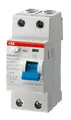 Produktbild: ABB pro M compact F202A Fehlerstrom-Schutzschalter, 2polig, 40A, 30mA, Typ A