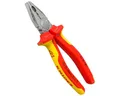Produktbild: Knipex Zangenset Kombizange verchromt isoliert 180 mm
