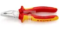 Produktbild: Kombizange mit Mehrkomponenten-Hüllen, VDE-isoliert, verchromt 180 mm 03 