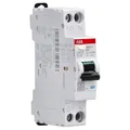 Produktbild: ABB DS301C B10 A30 RCBO – FI/LS-Schalter 10 A 30 mA 6 kA B-Charakteristik Typ A 1P+N 1 Teilungseinheit Kombischalter für Hutschiene 2CSR255163R1105