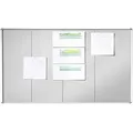 Produktbild: Infotafel unbrennbar B900xH1200xT22mm Edelstahl blank