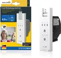 Produktbild: SCHELLENBERG Rollladengurt-Antrieb Unterputz, elektrischer Funk-Gurtwickler RolloDrive 65 Premium, bis 6 m² Fläche und 45 kg Zugkraft, Smart Home fähig, System Maxi