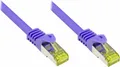 Produktbild: Good Connections Patchkabel m. Cat.7 Rohk. violett 5m