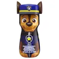 Produktbild: Paw Patrol 2in1 Duschgel & Shampoo − 3D Figur Chase, Geschenk für Kinder (400ml)