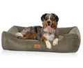 Produktbild: Knuffelwuff Tierbett Hundebett aus Cord Olivia, Schaumstoffflocken
