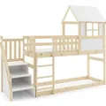 Produktbild: Interbeds Hochbett, Kiefer, Holz, Rechteckig, 90x200 cm, Kinder- & Jugendzimmer, Kindermöbel, Kinderbetten, Hochbetten