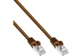 Produktbild: Inline InLine® Patchkabel, SF/UTP, Cat.5e, braun, 5m LAN-Kabel