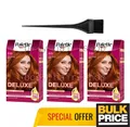 Produktbild: Palette Deluxe 7-77 Intensive Shiny Copper Haarfarbe Creme Salon-Style 3er Pack