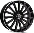 Produktbild: Keskin KT18 Turbo black front polish 8.5x19 ET45 - LK5/112 ML72.6 Alufelge schwarz