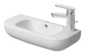Produktbild: Duravit D-Code Handwaschbecken 1 Hahnloch rechts mit Überlauf 500 x 220 mm - Weiß Hochglanz - 0706500008