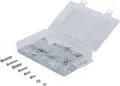 Produktbild: BGS 8134 Muttern- und Schrauben-Sortiment | metrisch | M4 / M5 | 126-tlg.