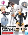 Produktbild: 30MS - Option Hand Parts (White / Black) - Model Kit