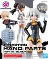 Produktbild: 30ms Option Hand Parts White/Black - Model Kit Accessory