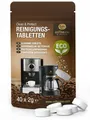 Produktbild: 40 Reinigungstabletten für Kaffeevollautomaten von Delonghi, Siemens, EQ Seri...