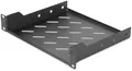 Produktbild: ASSMANN Netzwerkschrank DIGITUS 1HE Fachboden 44x254x200 mm, Schwarz (RAL 9005)