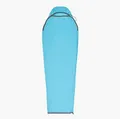 Produktbild: Sea to Summit Breeze Mumien-Innenschlafsack mit Kordelzug, 198cm, blau