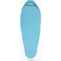 Produktbild: Sea to Summit Breeze Sleeping Bag Liner - Mummy w/ Drawcord blue atoll (BLA) Compact