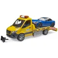 Produktbild: BRUDER 02675 MB Sprinter Autotransporter m. Light + Sound Modul und BRUDER Road