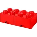 Produktbild: LEGO Brick Drawer 8 rot, Aufbewahrungsbox