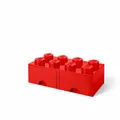 Produktbild: NHG LEGO Auszieh-Aufbewahrungsbox Brick Drawer 8 - Red, Kunststoff, 50 x 25 cm