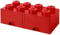 Produktbild: LEGO Schubladenbox STORAGE BRICK DRAWER 8 2 Schübe rot