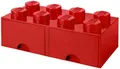 Produktbild: LEGO Schubladenbox STORAGE BRICK DRAWER 8, 2 Schübe, rot