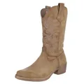 Produktbild: Ital Design Damenschuhe Stiefel Western- & Bikerstiefel, DES957-1-, Kunstleder, Hellbraun, Gr. 39