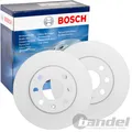Produktbild: 2X BOSCH BREMSSCHEIBEN Ø240mm VORNE PASSEND FÜR OPEL CORSA