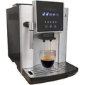 Produktbild: Kaffeevollautomat mit integriertem Mahlwerk – Espresso, Kaffee & Milchgetränke – Vollautomatische Kaffeemaschine – Napoli - Silber/Schwarz