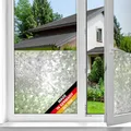 Produktbild: d-c-fix Fensterfolie Splinter - 90 cm x 1,5 m – statische Sichtschutzfolie mit modernem Muster für Glasflächen – selbsthaftend, blickdicht, dekorativ