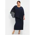 Produktbild: Sheego Etuikleid Abendkleid . blau 44 EU