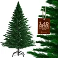 Produktbild: DeubaXXL DE Künstlicher Weihnachtsbaum 140cm PE Edeltanne realistische Optik 105268