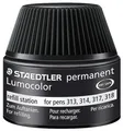 Produktbild: STAEDTLER Lumocolor Refill Station permanent, schwarz