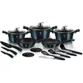 Produktbild: Berlinger Haus Bh-6164 Aquamarin Granit Kochgeschirr Set 17 Teilig
