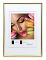 Produktbild: Ideal Life Kunststoff Bilderrahmen Wanddeko Collage Poster Bilder Foto Rahmen: Farbe: Gold | Format: 13x18