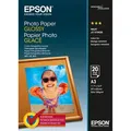 Produktbild: Epson Fotopapier S042536 Glossy, für Inkjet, A3, 200 g/m², glänzend, 20 Blatt
