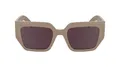 Produktbild: KARL LAGERFELD Women's Sunglasses KL6166S - Nude with Solid Purple Lens