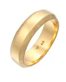Produktbild: Kuzzoi Herrenring (7 mm) Massiv Handgefertigt, Bandring für Männer aus 925 Silber vergoldet, Ehering, Verlobungsring, Freundschaftsring, goldener Ring poliert, Ringgröße 62, 0610461521_62